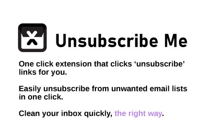 Unsubscribe me Preview image 0