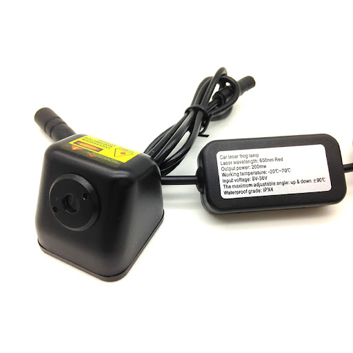 Title 5, Laser lamp for automobiles and motorcycles Illu...