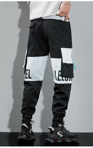 Title 10, Mens Spring New Loose Trend Hip Hop Casual Tro...
