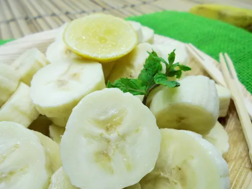 Fresh Cut Banana Fruit Salad