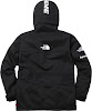 supreme tnf steep tech hooded jacket black