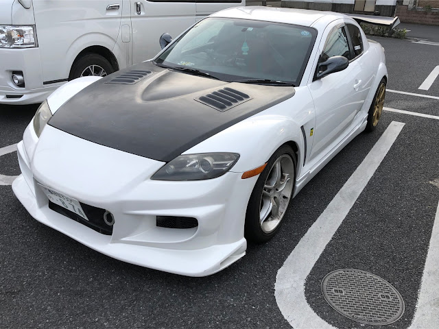 マツダ　RX-8  5mt ヴェイルサイドエアロ（前）