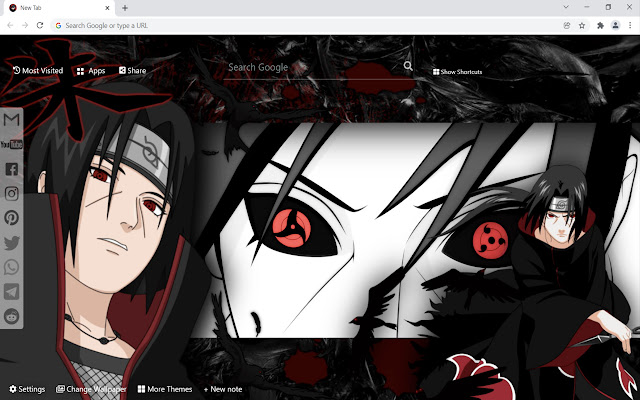 Itachi Uchiha Taustakuva