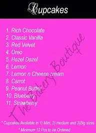 The Bakery Boutique menu 8