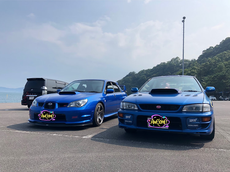 インプレッサ WRX STIのドライブ・インプレッサgc8・真夏のインプに関するカスタム事例の投稿画像1枚目