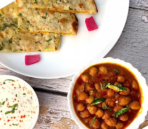 Chana Masala, Kulcha Combo