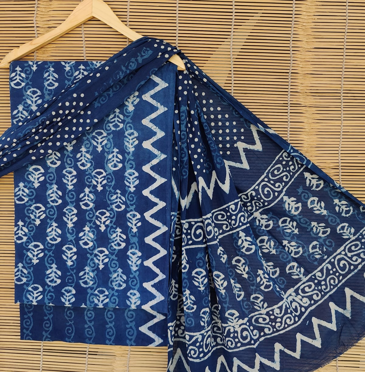 Exclusive new hand block printed cotton suits