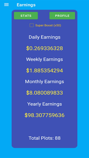 Screenshot Atlas Earnings