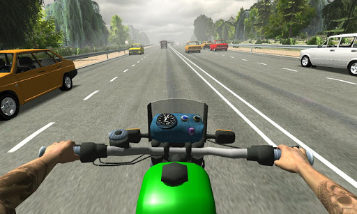 Screenshot Russian Moto Traffic Rider 3D