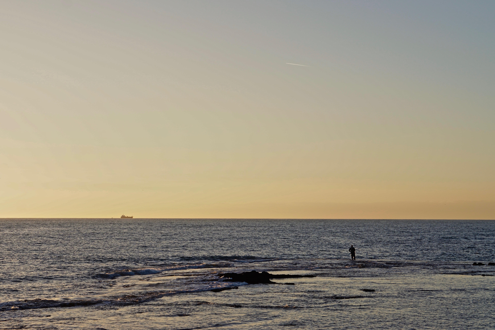 Pescatore nel blu di anapeas