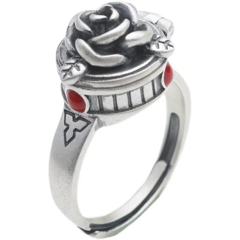 Title 1, Bague Ouvrable Plaqué Or Blanc Bijoux Vintage. ...