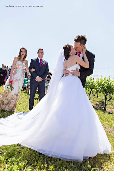 Wedding photographer Jindřiška Valachová (inulkafoto). Photo of 2 February 2019