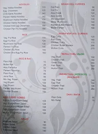 Everest Cafe menu 2