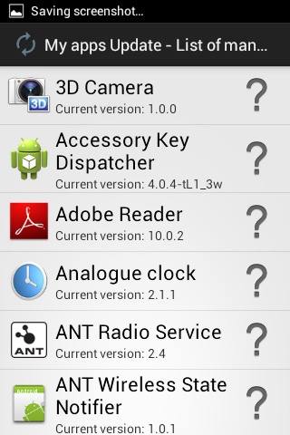 My Apps Update Checker