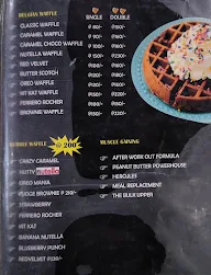 Waffle Cube menu 2