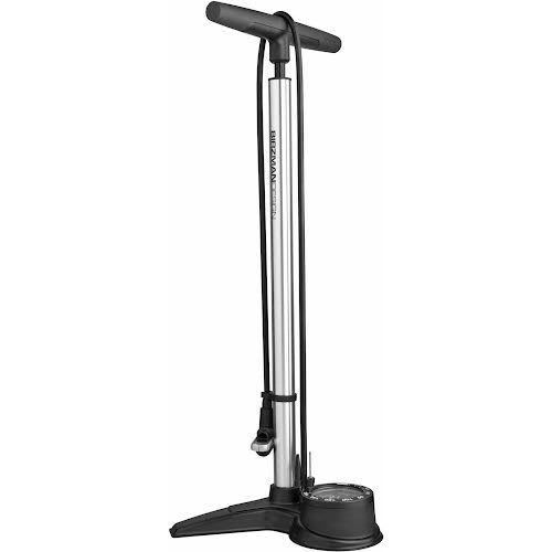 Birzman The Pump With Snap-It Pro Floor Pump, Silver