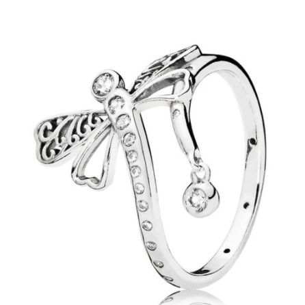 Sterling Zilveren Elegante Ring