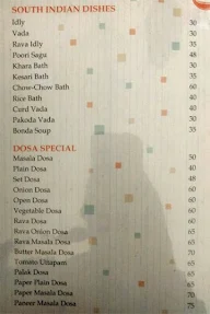 Savi Sagar menu 5