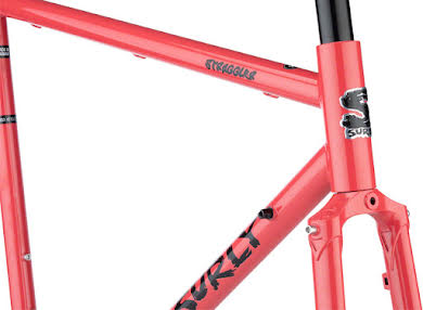 Surly Straggler 650b Frameset - Salmon Candy Red alternate image 3