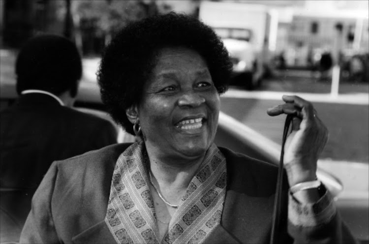 Albertina Sisulu.