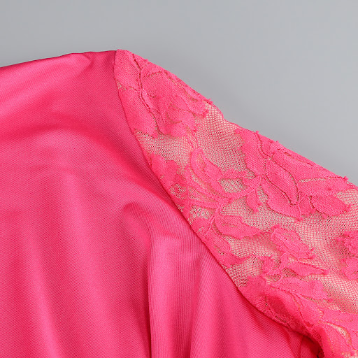 Title 12, Vintage Lace Pleated Waist Tight Dress, Elegant...