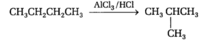 Chemical properties of alkanes