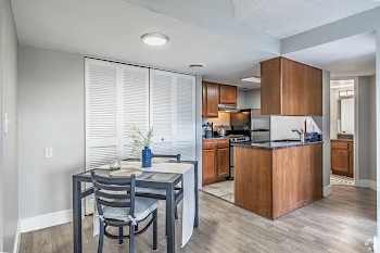 Go to Premium Corner One Bedroom Floorplan page.