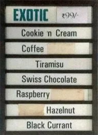 Creamiester menu 1