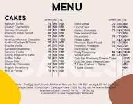 Just Bake menu 1