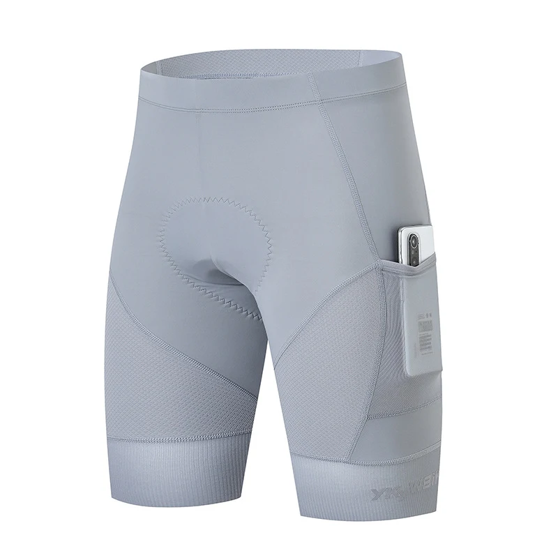 Atmungsaktive, schweißabsorbierende Herren Fahrradhose in Uni-Farben für optimalen Komfort und Leistung auf dem Rad.