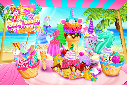 Screenshot Rainbow Unicorn Ice Cream