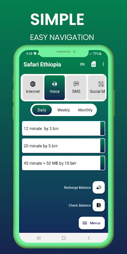 Screenshot Safari Ethiopia buy  packages