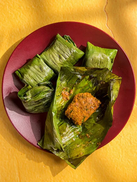 Fish In Banana Leaf (4pcs)