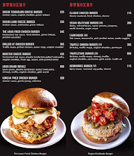 Louis Burger menu 1