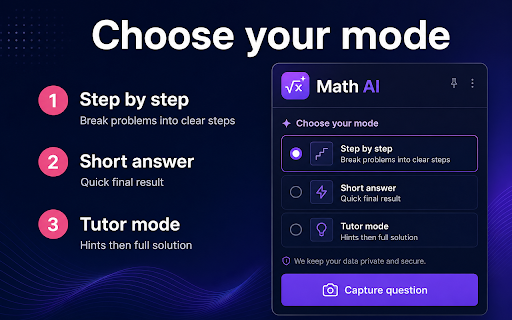 Math AI screenshot 2