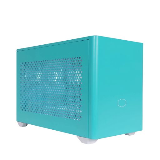 Thùng máy/ Case Cooler Master MasterBox NR200P Caribbean Blue (Cyan/White) (MCB-NR200P-ACNN-S00)