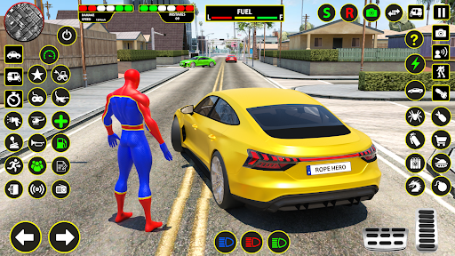 Screenshot Spider Robot Hero Car Games
