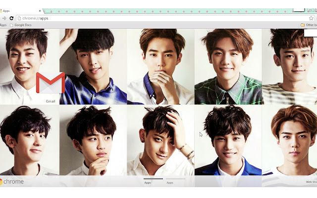 Exo Theme chrome extension