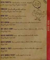 The Egg Factory menu 8