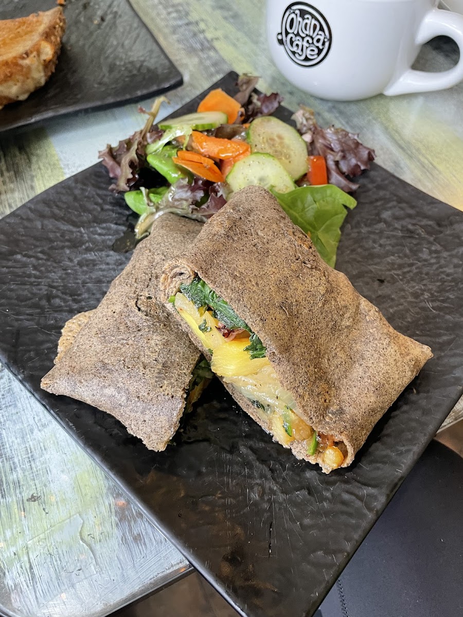 Gluten free buckwheat crepes