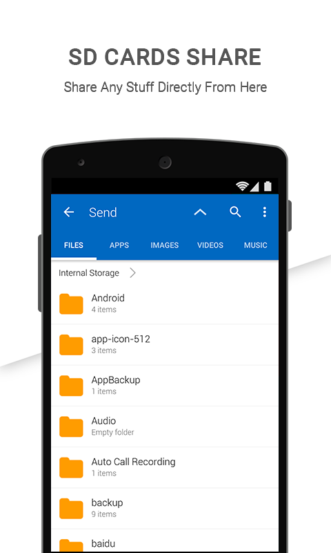 SHAREall PRO: File Transfer Screen 2