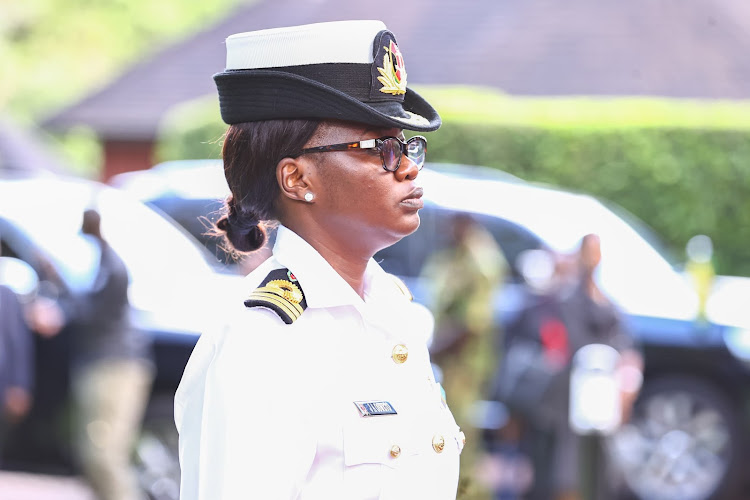 Lt colonel Joan Osweto.