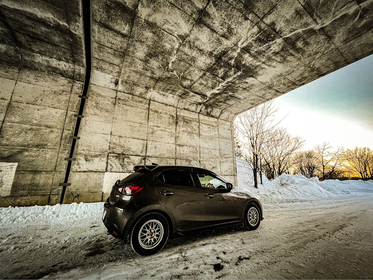 デミオの#mazda demio・Titanium flush maica・毎日投稿継続中・iPhone 13mini・超広角レンズに関するカスタム事例の投稿画像2枚目