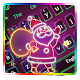 Download Neon Cute Christmas Keybooard For PC Windows and Mac 10001010