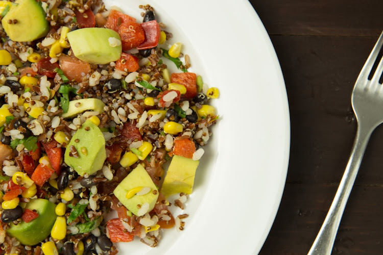 Quinoa salad.