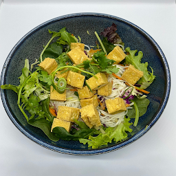 Fried Tofu Vermicelli Salad