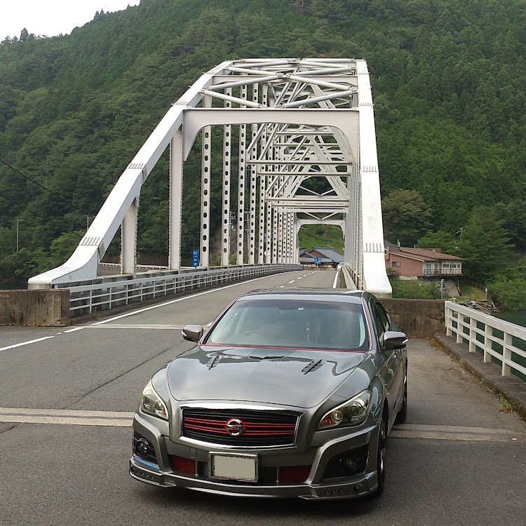 フーガの奈良県五條市大塔町・猿谷貯水池・中原橋・天の川と中原川・猿谷ダムに関するカスタム事例の投稿画像3枚目