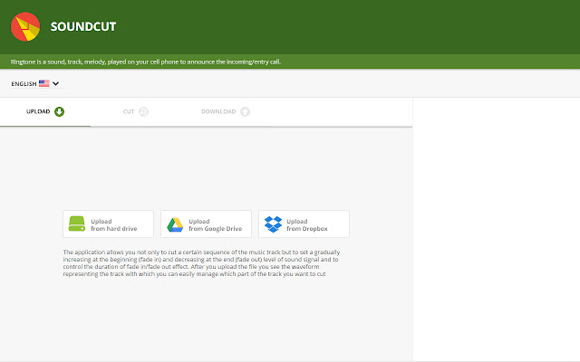 Ringtone cutter chrome extension