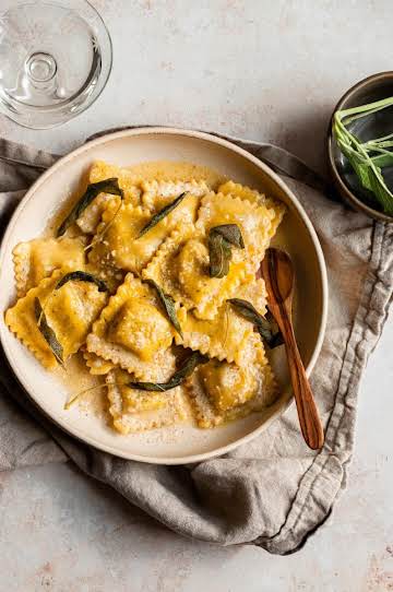 Butternut Squash Ravioli Sauce