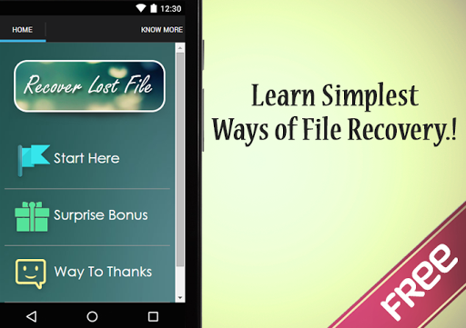 Recover Lost File Guide